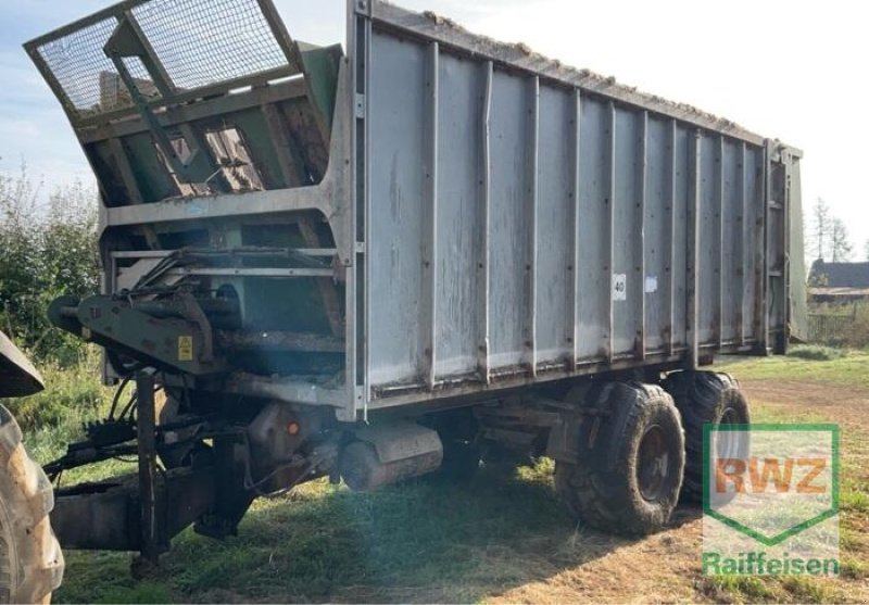 Anhänger Türe ait Fliegl Häcksel Abschiebewagen, Gebrauchtmaschine içinde Kastellaun (resim 4)