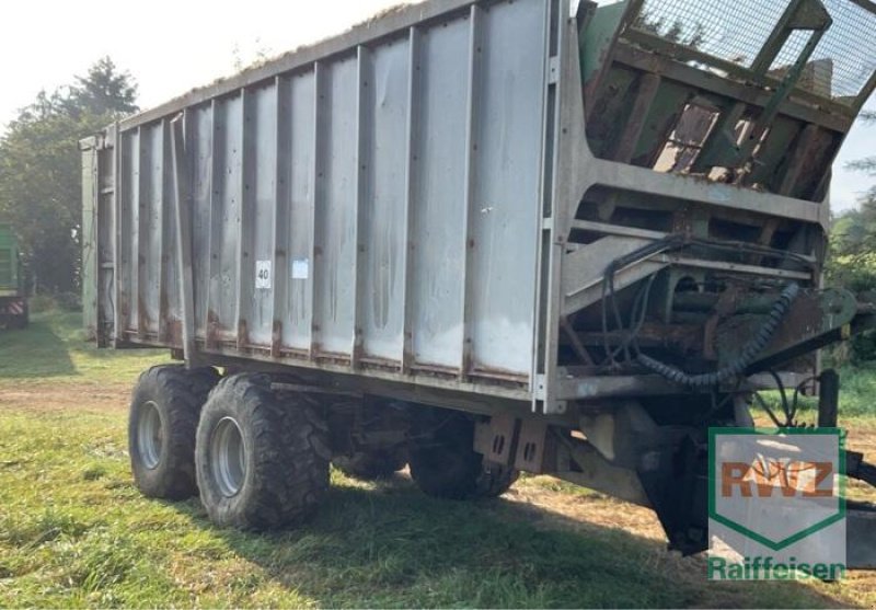 Anhänger Türe ait Fliegl Häcksel Abschiebewagen, Gebrauchtmaschine içinde Kastellaun (resim 2)