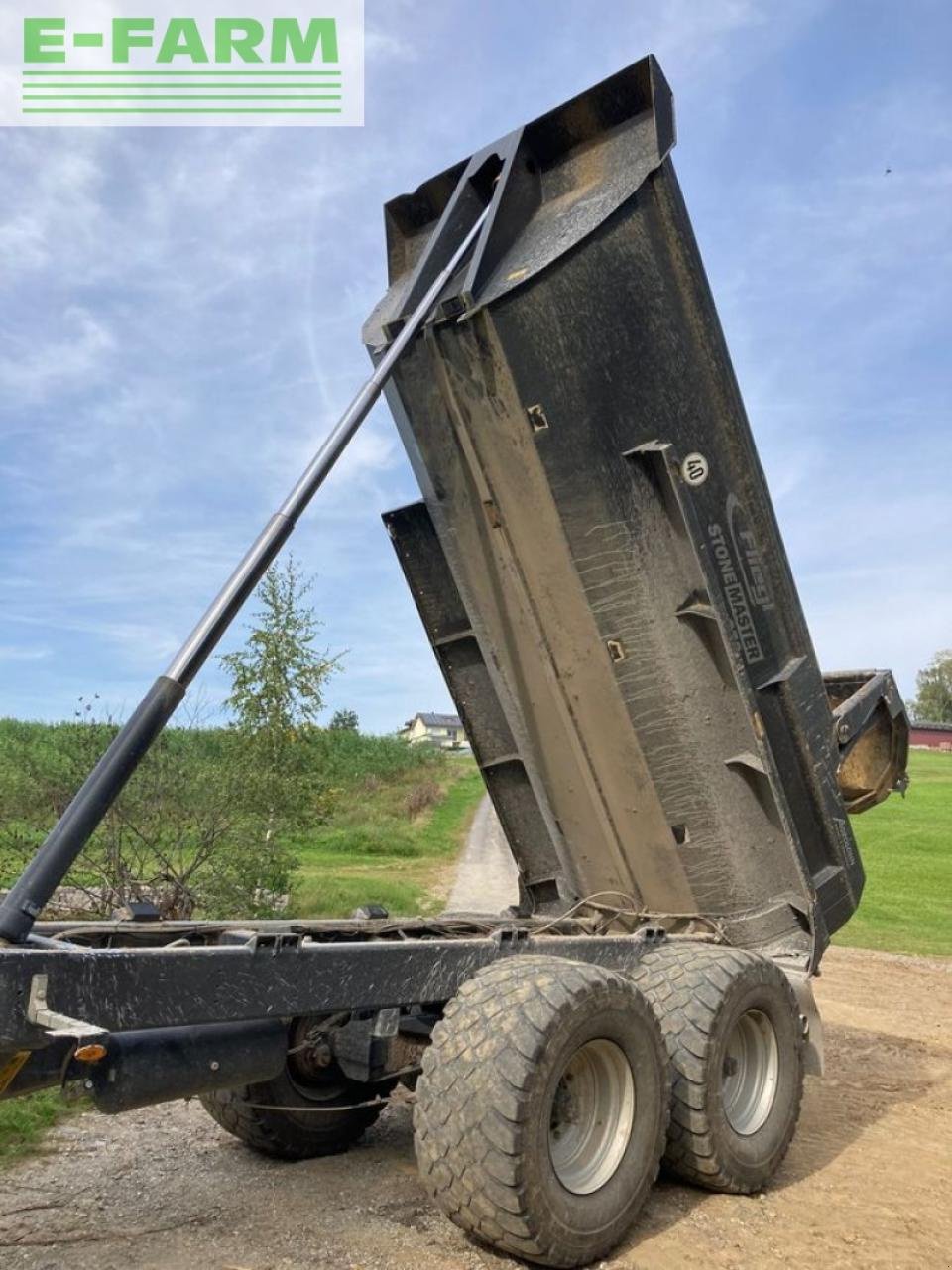 Anhänger typu Fliegl stone master 252 profi tandem, Gebrauchtmaschine w NEUKIRCHEN V. WALD (Zdjęcie 7)