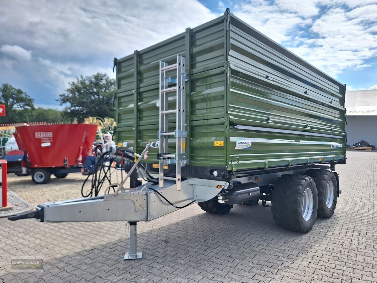 Anhänger del tipo Fliegl Tandem Dreiseitenkipper TDK 160 S, Neumaschine In Aurolzmünster (Immagine 7)