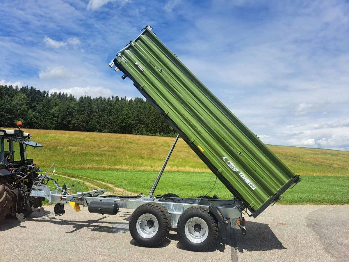 Anhänger tip Fliegl TDK 100 VR FOX, Neumaschine in Pischelsdorf am Engelbach (Poză 12)