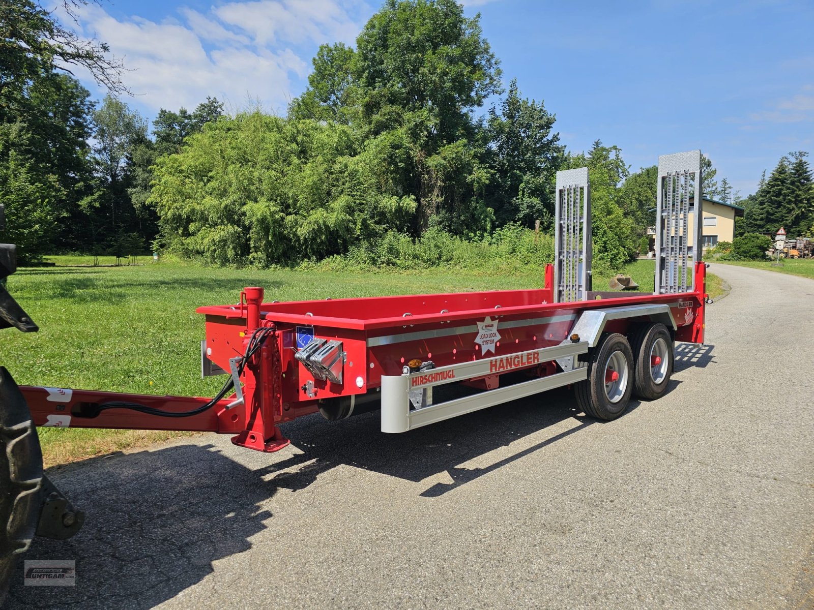 Anhänger van het type Fliegl TTS-H 100/Hangler TPS 2, Gebrauchtmaschine in Deutsch - Goritz (Foto 4)