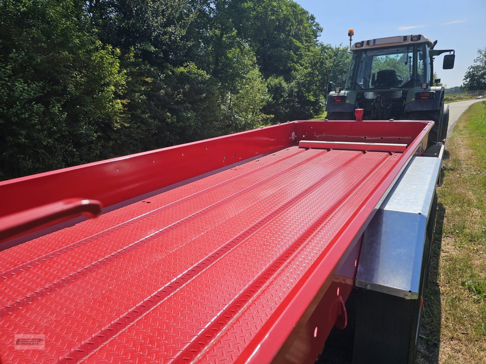 Anhänger van het type Fliegl TTS-H 100/Hangler TPS 2, Gebrauchtmaschine in Deutsch - Goritz (Foto 9)