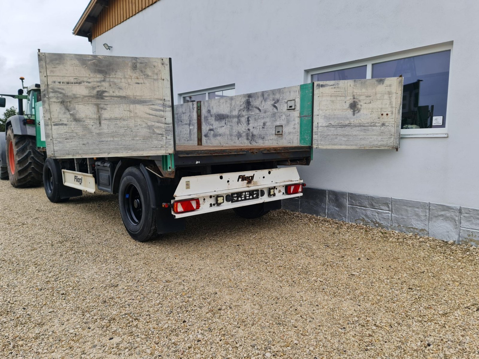 Anhänger του τύπου Fliegl ZPS 180 Baustoffanhänger 18 Tonnen Lkw-Anhänger, Gebrauchtmaschine σε Großschönbrunn (Φωτογραφία 6)