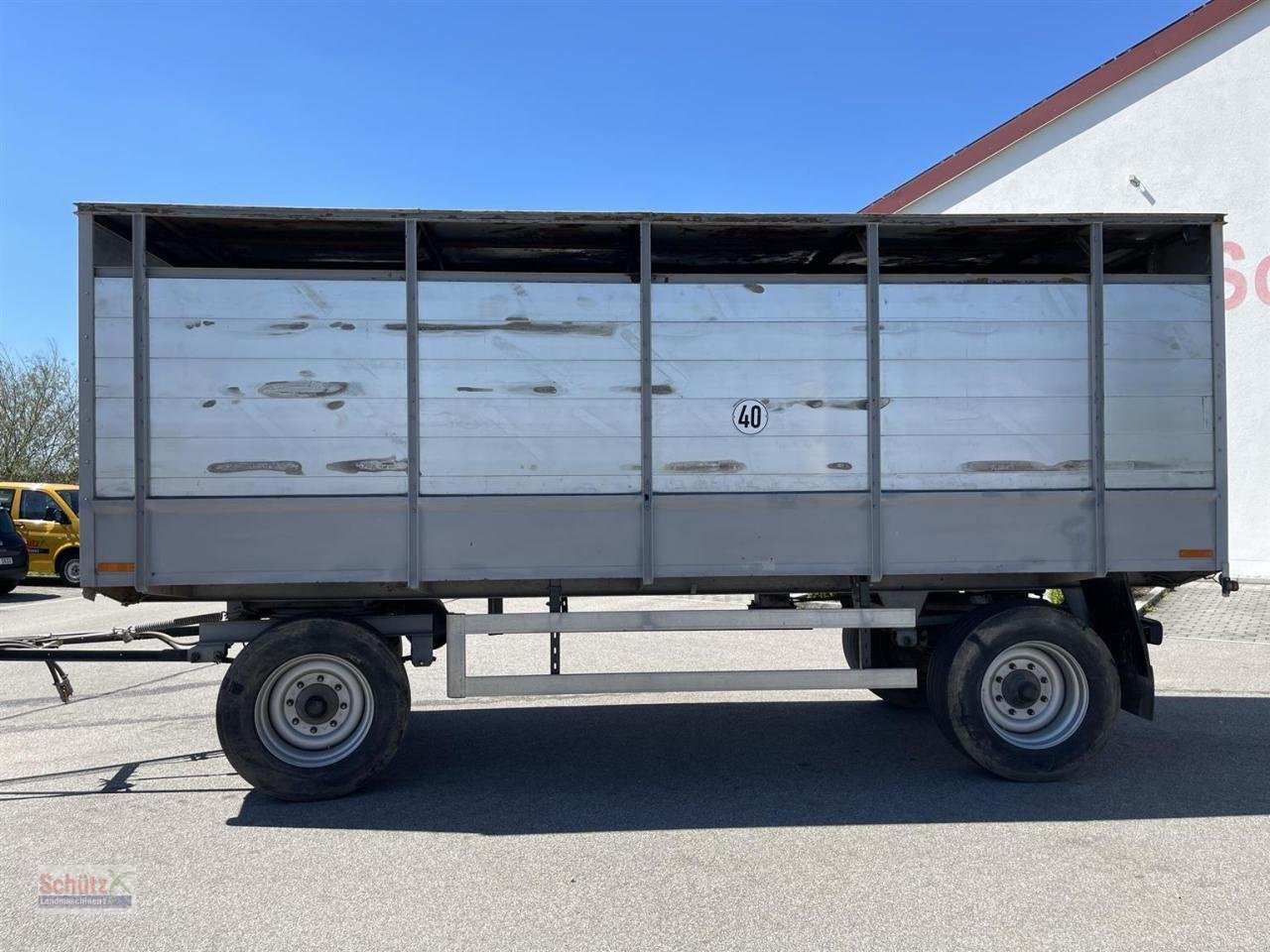 Anhänger of the type Fortschritt Viehtransportwagen, Viehanhänger, Tiertransport, Gebrauchtmaschine in Schierling (Picture 3)