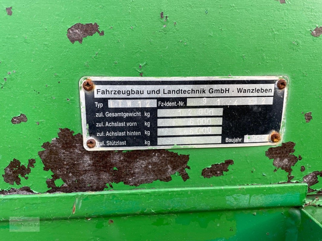 Anhänger van het type Fortschritt Wanzleben LTW 12, Gebrauchtmaschine in Prenzlau (Foto 14)