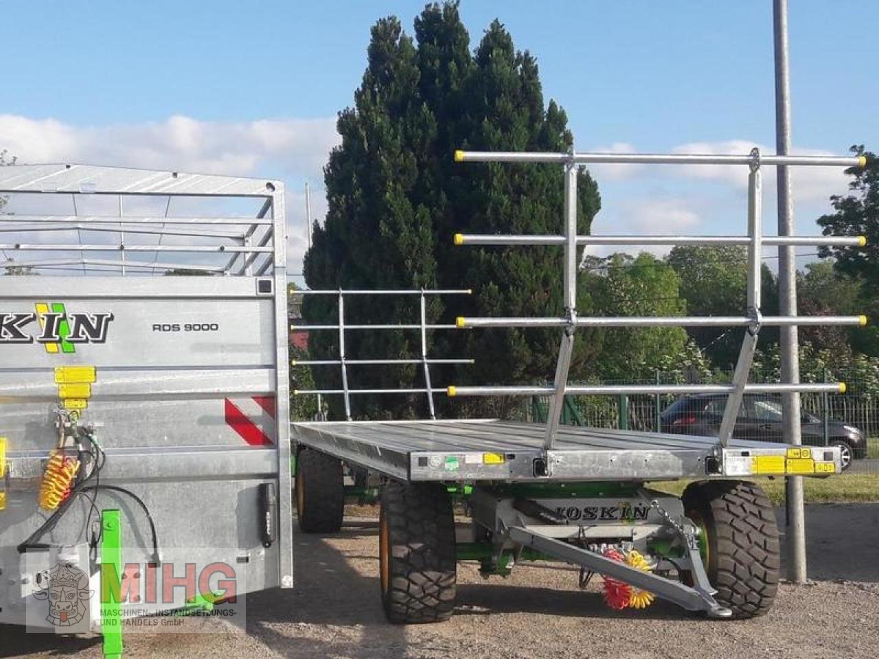 Anhänger van het type Joskin BALLENTRANSPORTWAGEN WAGO, Neumaschine in Dummerstorf OT Petschow (Foto 3)