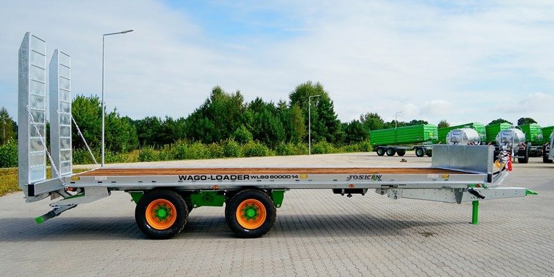 Anhänger typu Joskin Joskin Mehrzwecktransporter Modell – WAGO Loader WLSG8000 D14, Neumaschine v Regensdorf (Obrázok 4)