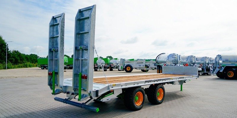 Anhänger typu Joskin Joskin Modèle de transporteur polyvalent – WAGO Loader WLSG8000 D14, Neumaschine v Regensdorf (Obrázek 5)