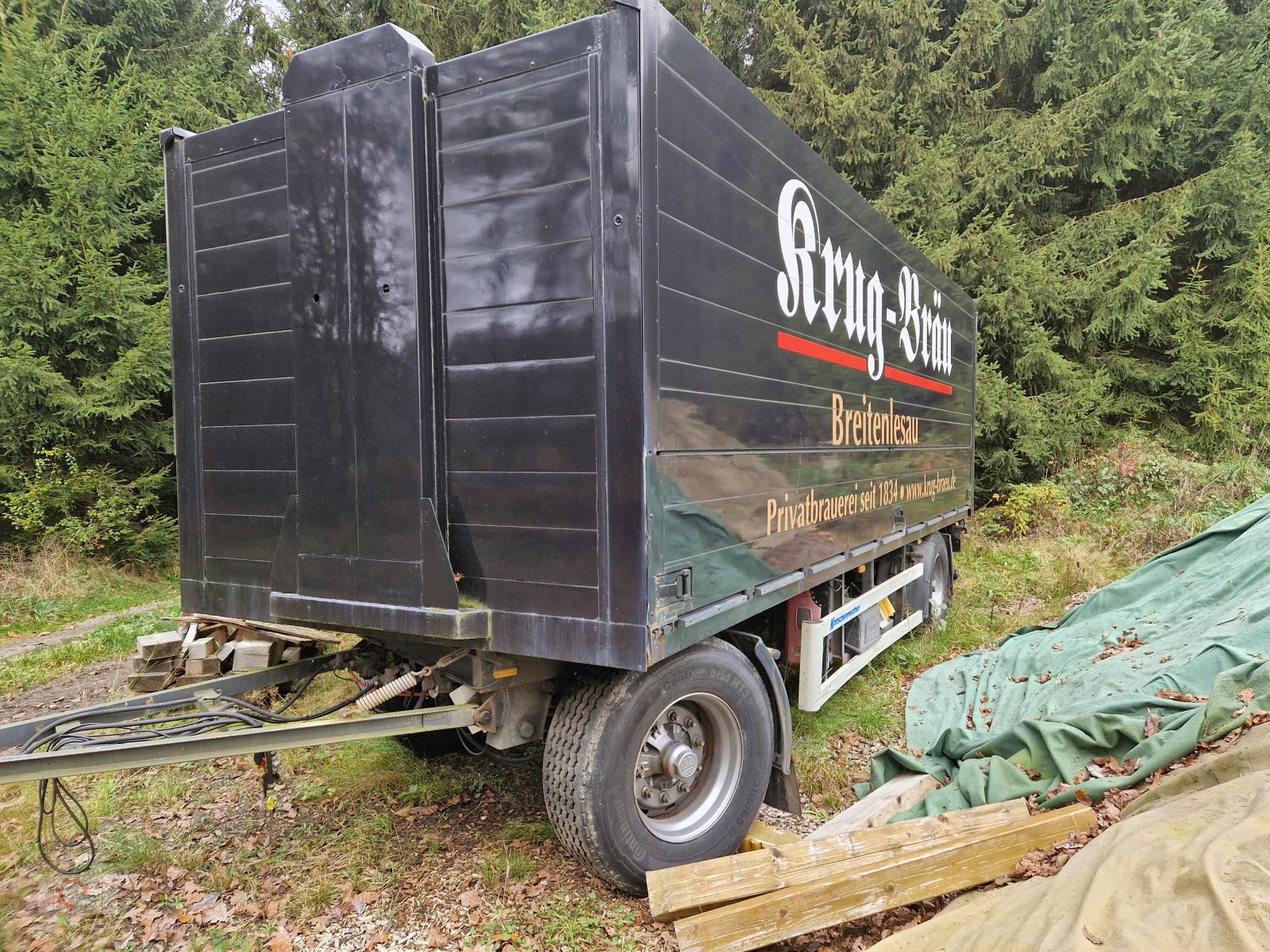 Anhänger tip Kotschenreuther 18to 2-Achs Schwenkwand Getränke Anhänger, Gebrauchtmaschine in Tiefenbach (Poză 3)