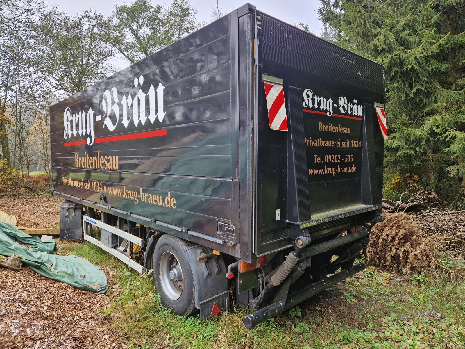 Anhänger za tip Kotschenreuther 18to 2-Achs Schwenkwand Getränke Anhänger, Gebrauchtmaschine u Tiefenbach (Slika 4)