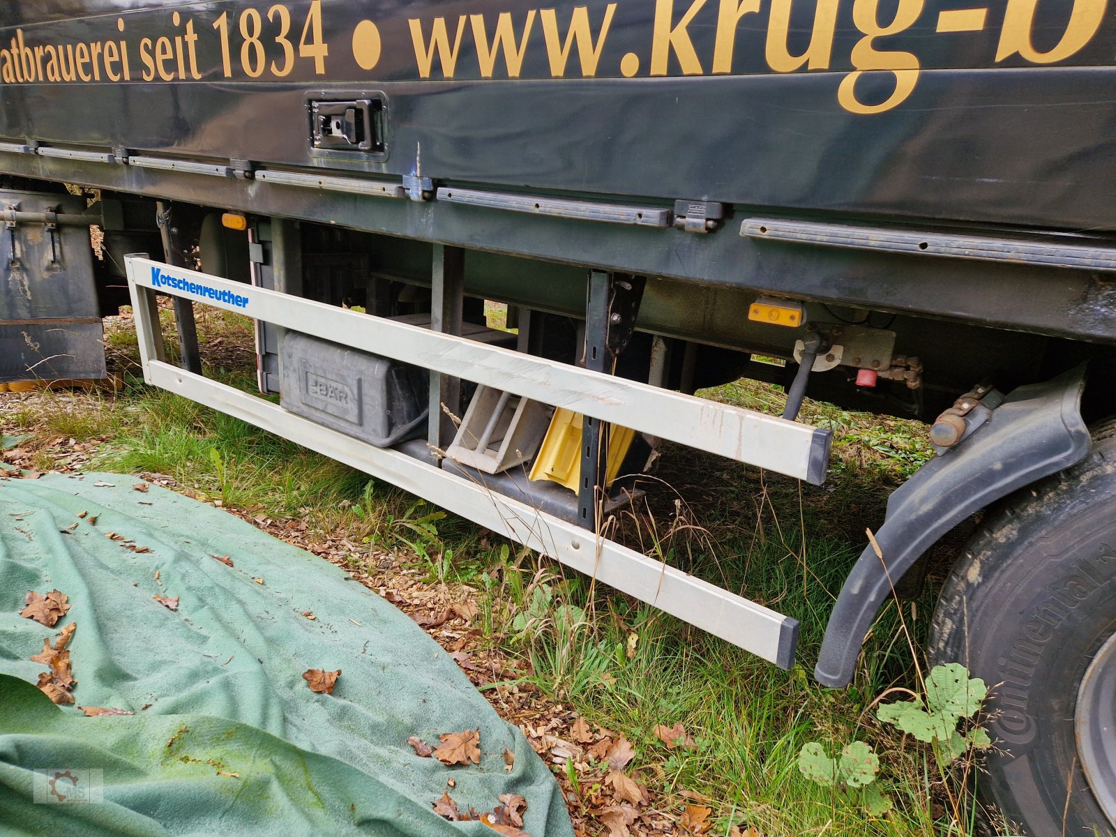 Anhänger typu Kotschenreuther 18to 2-Achs Schwenkwand Getränke Anhänger, Gebrauchtmaschine w Tiefenbach (Zdjęcie 7)