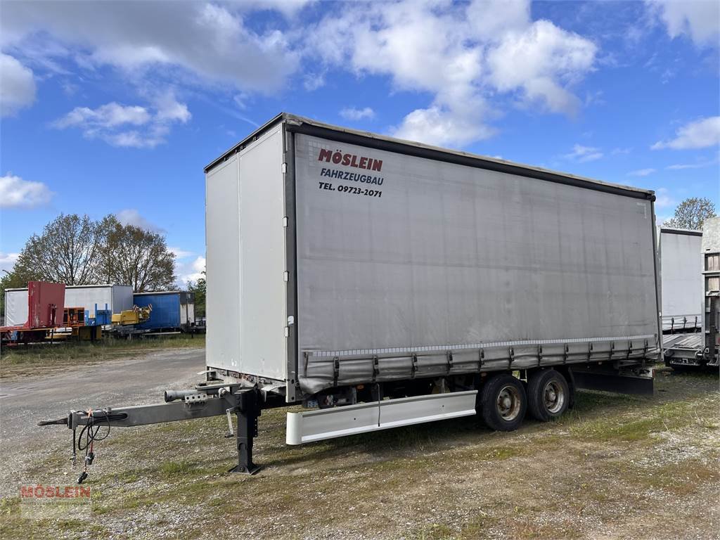 Anhänger van het type Möslein TPF 11-D Schwebheim Tandem- Planenanhänger Durchl, Gebrauchtmaschine in Schwebheim (Foto 2)