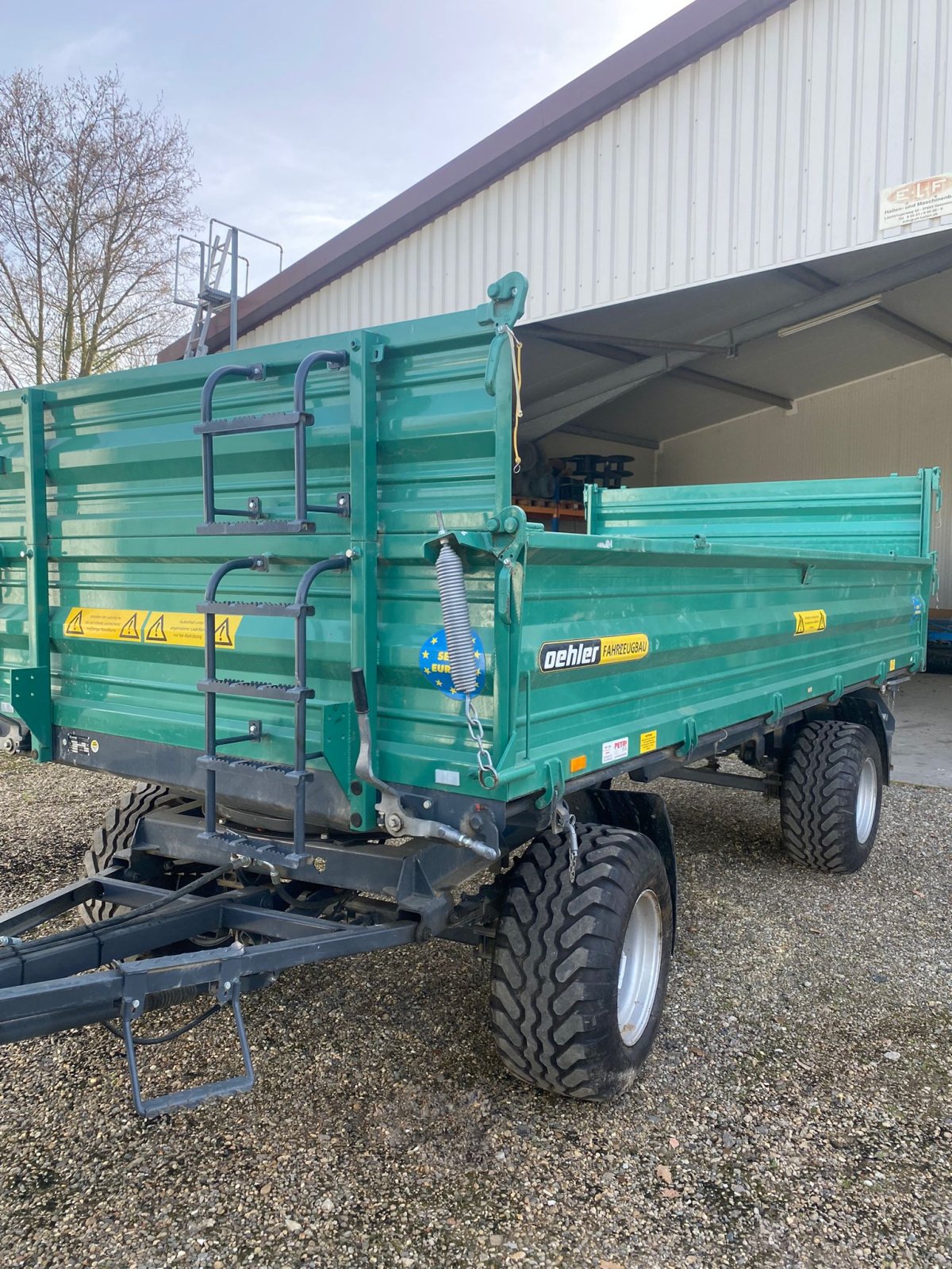 Anhänger typu Oehler ZKV80, Gebrauchtmaschine w Dannstadt-Schauernheim (Zdjęcie 5)