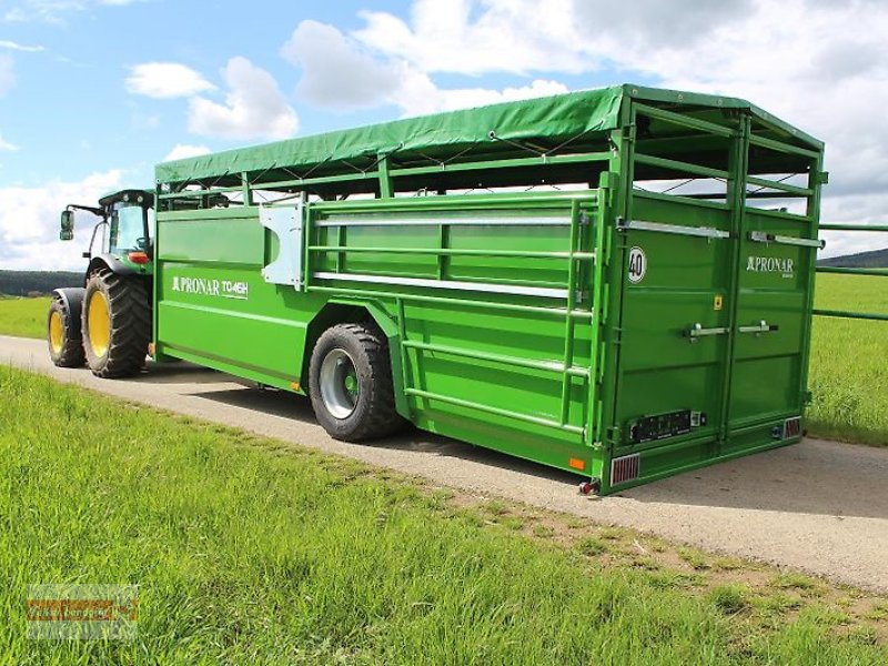 Anhänger van het type PRONAR T 046 H Viehanhänger 13,2 m², Neumaschine in Ostheim/Rhön (Foto 1)