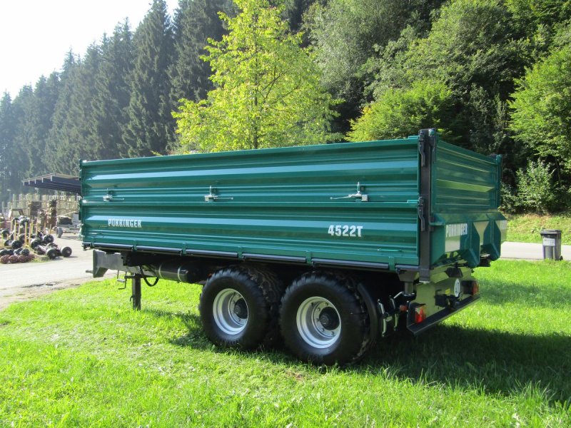 Anhänger des Typs Pühringer 3-Seitenkipper 4522 Tandem 12 to. L108, Neumaschine in Ebensee (Bild 1)