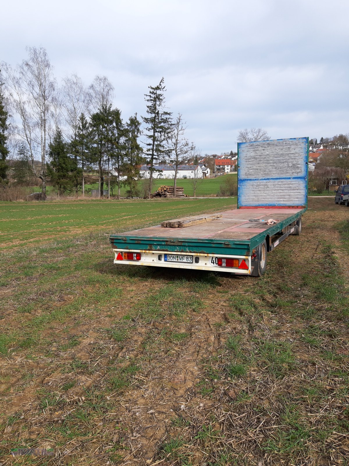 Anhänger tip Schwarzmüller PA 2/ZJ Anhänger, Gebrauchtmaschine in Buchdorf (Poză 1)