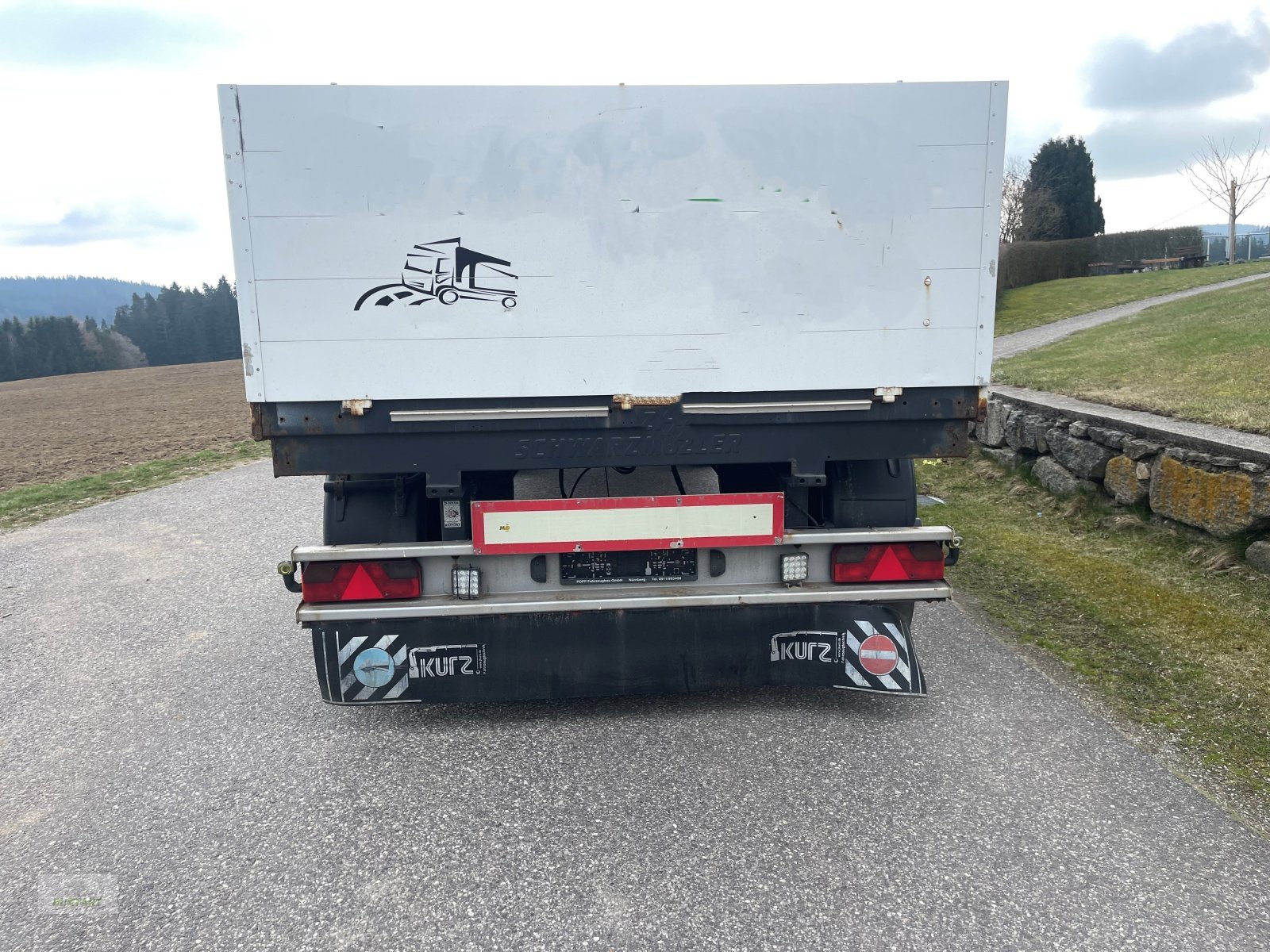 Anhänger van het type Schwarzmüller Pritschenanhänger, Gebrauchtmaschine in Bad Leonfelden (Foto 4)