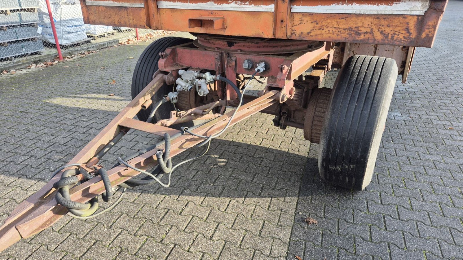 Anhänger del tipo Sonstige Aanhanger plattewagen Landbouwwagen balenwagen kar, Gebrauchtmaschine en Schoonebeek (Imagen 8)