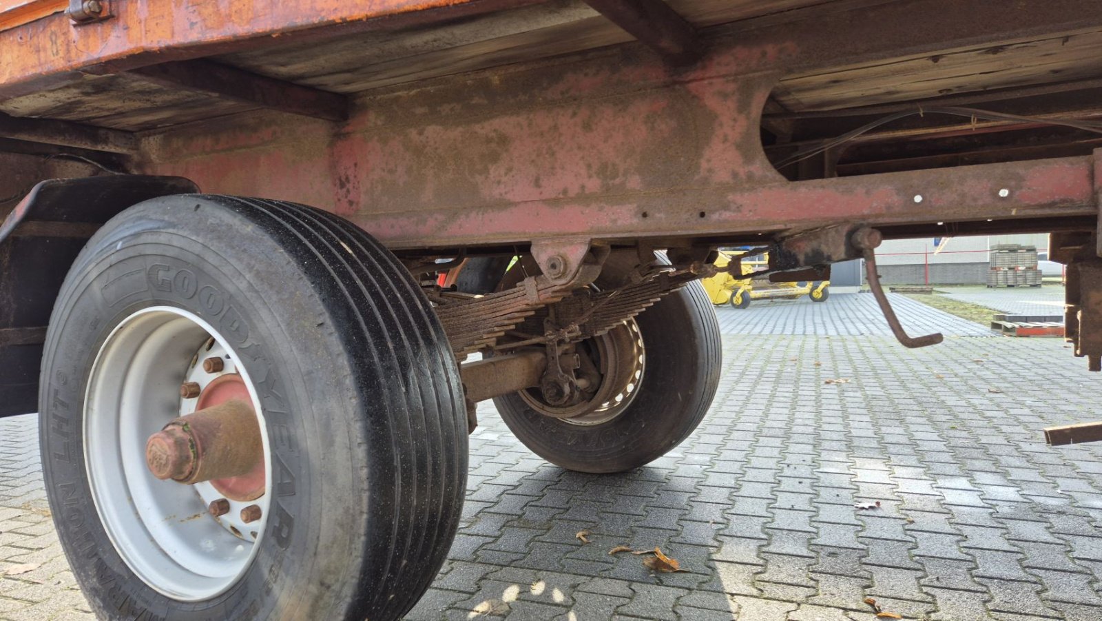 Anhänger typu Sonstige Aanhanger plattewagen Landbouwwagen balenwagen kar, Gebrauchtmaschine v Schoonebeek (Obrázok 10)