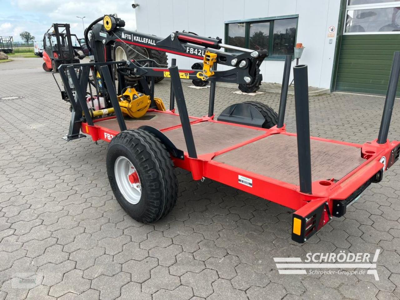 Anhänger typu Sonstige FTG RÜCKEWAGEN FB25D + FB42L, Neumaschine w Leizen (Zdjęcie 5)