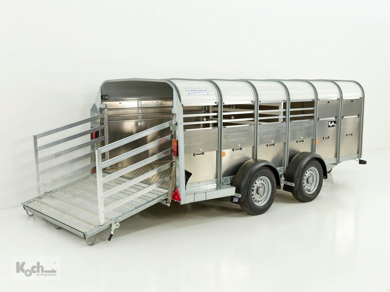 Anhänger del tipo Sonstige Ifor Williams ViehanhÃ¤nger TA5 12x4 156x372cm HÃ¶he:120 2,7t (Vi11650658Iw), Neumaschine en Winsen (Luhe)