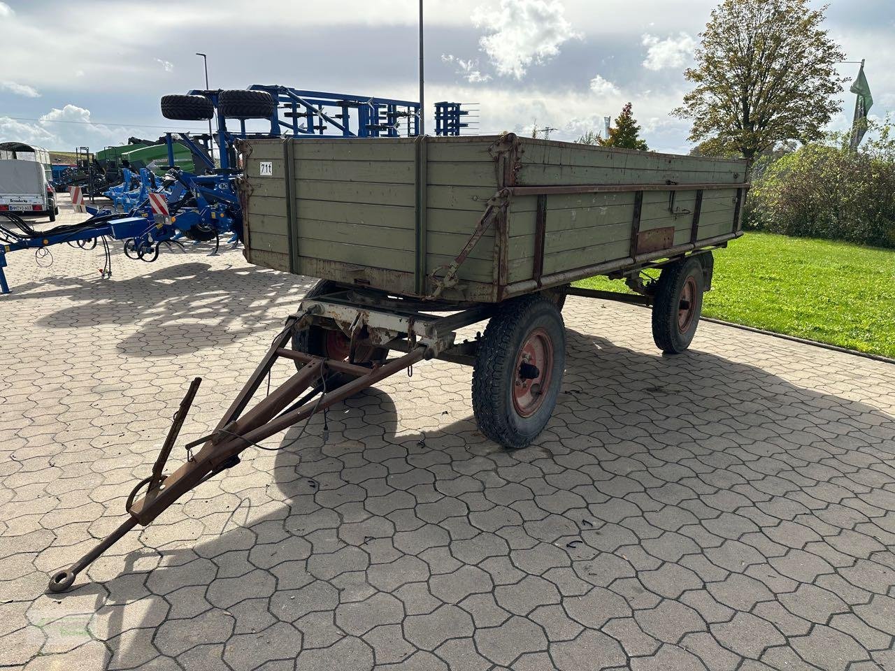 Anhänger typu Sonstige Mensing Plattformwagen, Gebrauchtmaschine w Coppenbruegge (Zdjęcie 2)