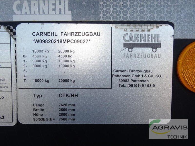 Anhänger typu Sonstige MULDENKIPPER, Gebrauchtmaschine v Uelzen (Obrázek 8)