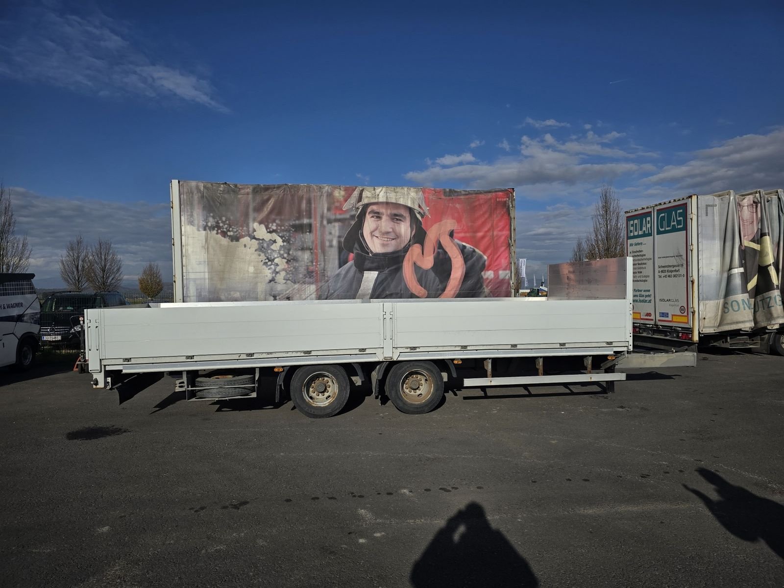 Anhänger Türe ait Sonstige RESSENIG, Gebrauchtmaschine içinde Gabersdorf (resim 2)