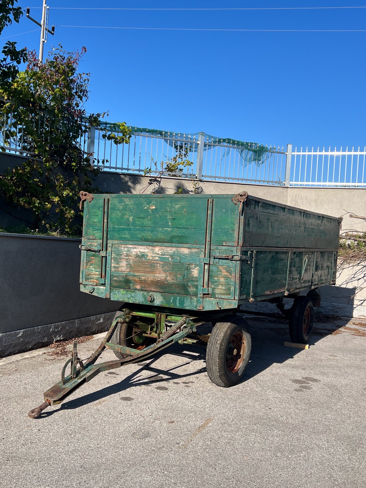 Anhänger του τύπου Traktoranhänger 4x1,5x1m, Gebrauchtmaschine σε Eggendorf im Traunkreis (Φωτογραφία 1)