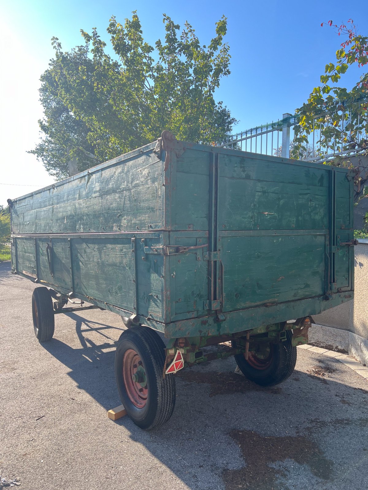 Anhänger del tipo Traktoranhänger 4x1,5x1m, Gebrauchtmaschine en Eggendorf im Traunkreis (Imagen 2)