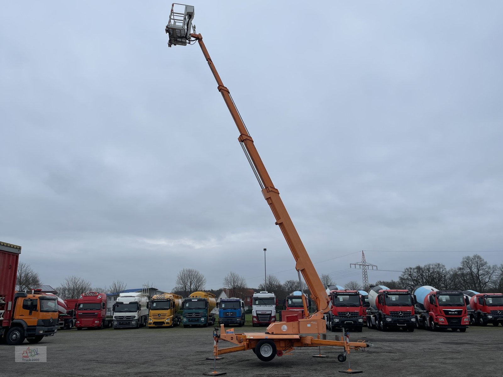 Anhängerarbeitsbühne tipa Ruthmann Ruthmann Arbeitsbühne 21m Höhe eigener Dieselmotor -E-Antrieb, Gebrauchtmaschine u Sottrum (Slika 2)