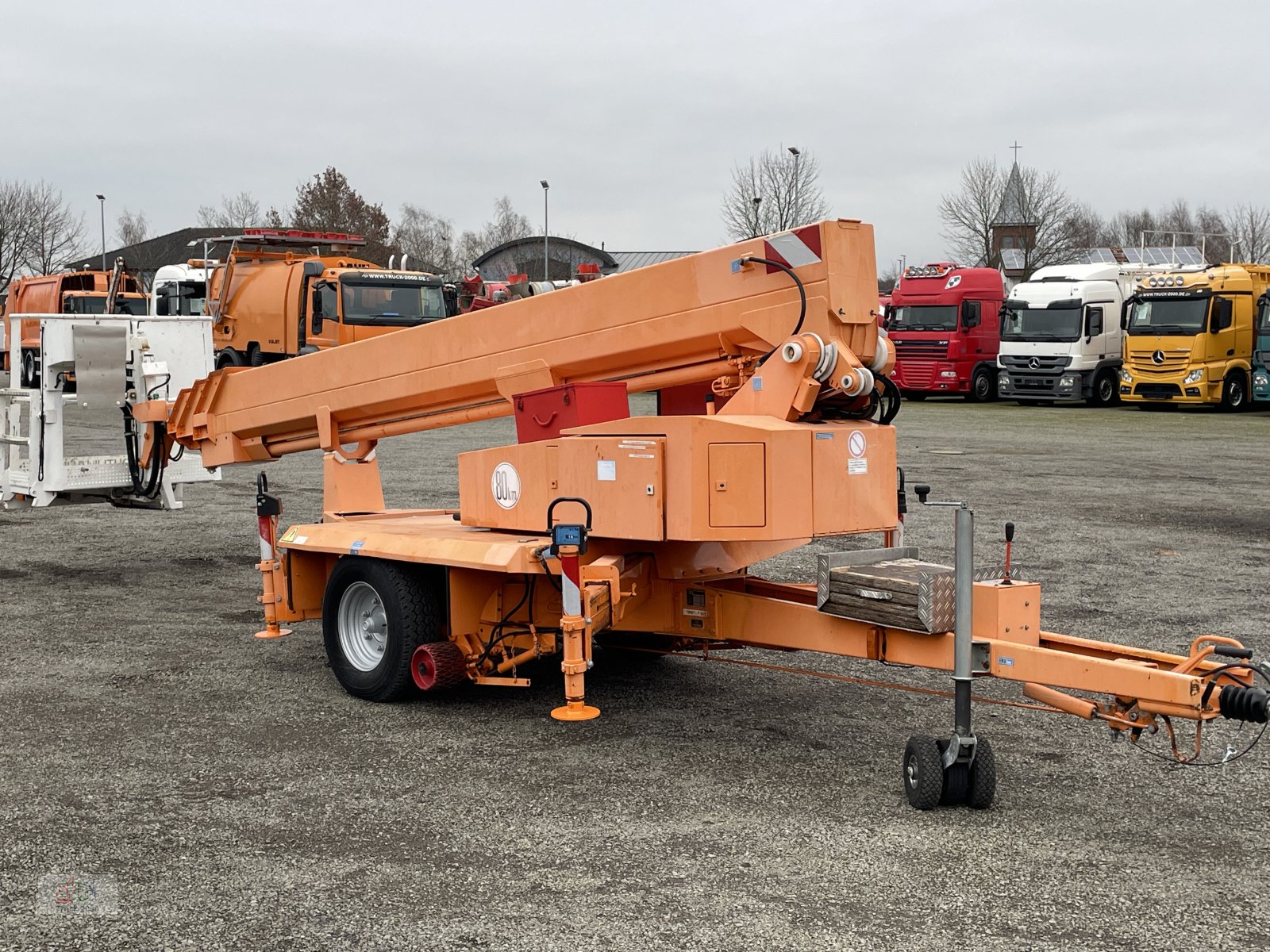 Anhängerarbeitsbühne typu Ruthmann Ruthmann Arbeitsbühne 21m Höhe eigener Dieselmotor -E-Antrieb, Gebrauchtmaschine v Sottrum (Obrázok 9)