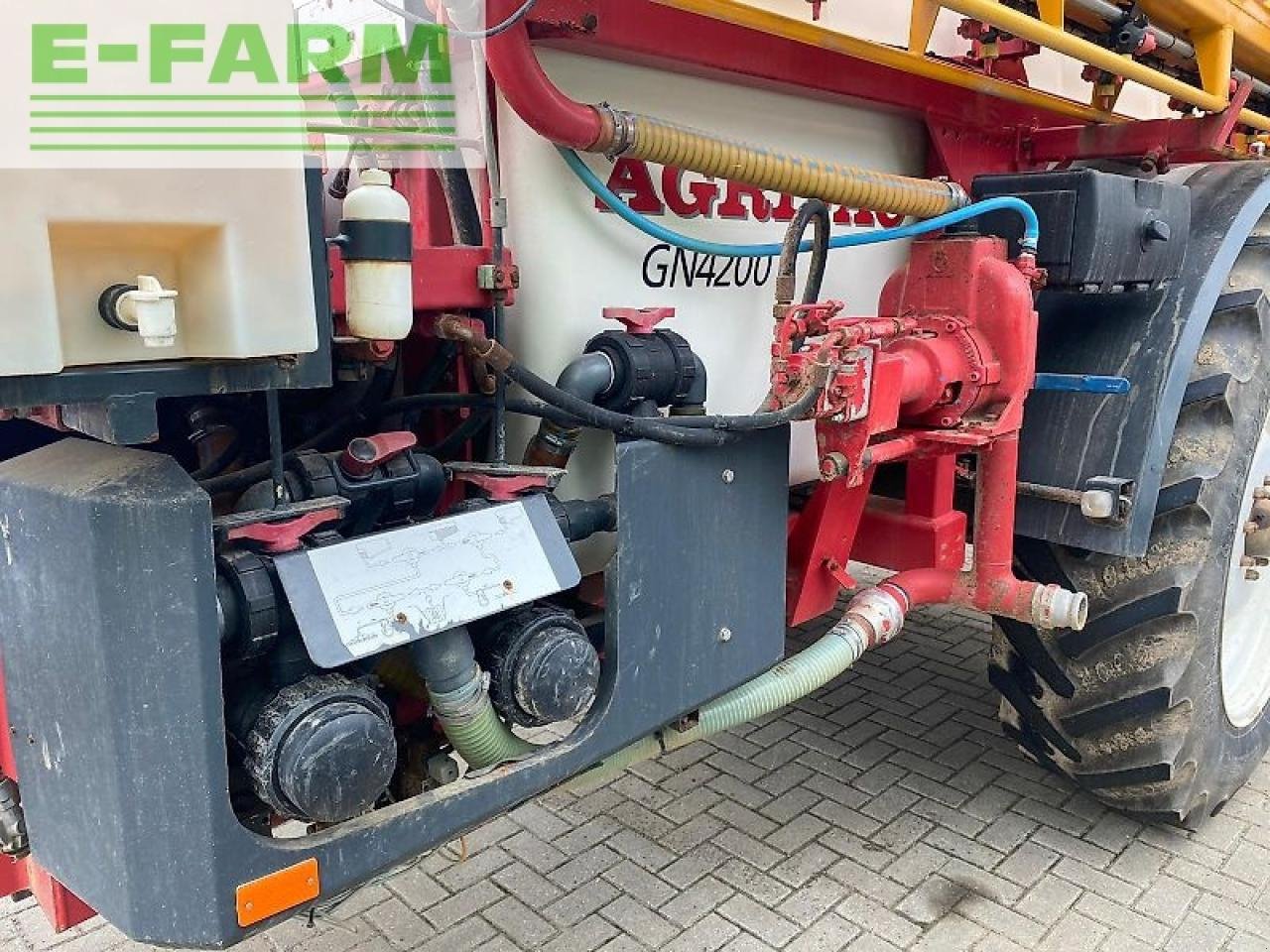 Anhängespritze des Typs Agrifac gn 4200/33 veldspuit, Gebrauchtmaschine in gg VEGHEL (Bild 10)