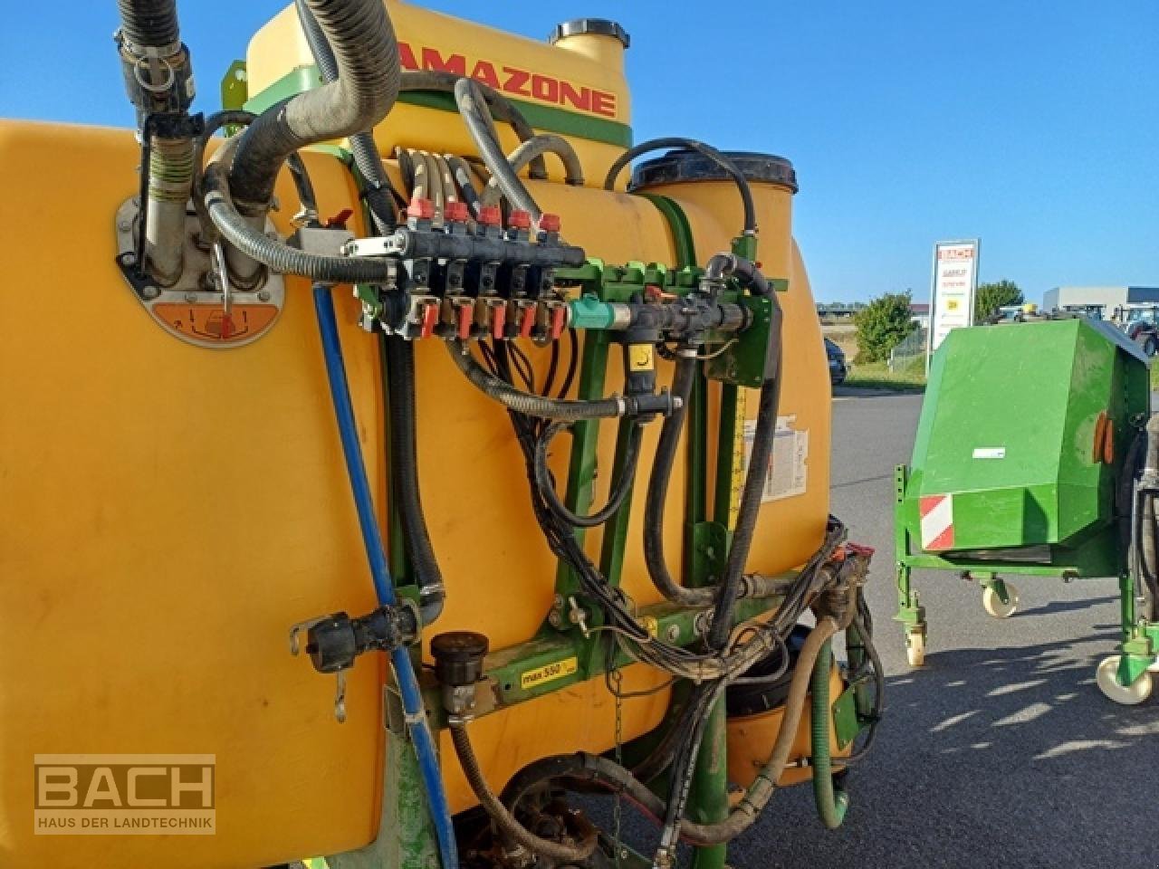 Anhängespritze des Typs Amazone UF 1200 + FT 803, Gebrauchtmaschine in Boxberg-Seehof (Bild 3)