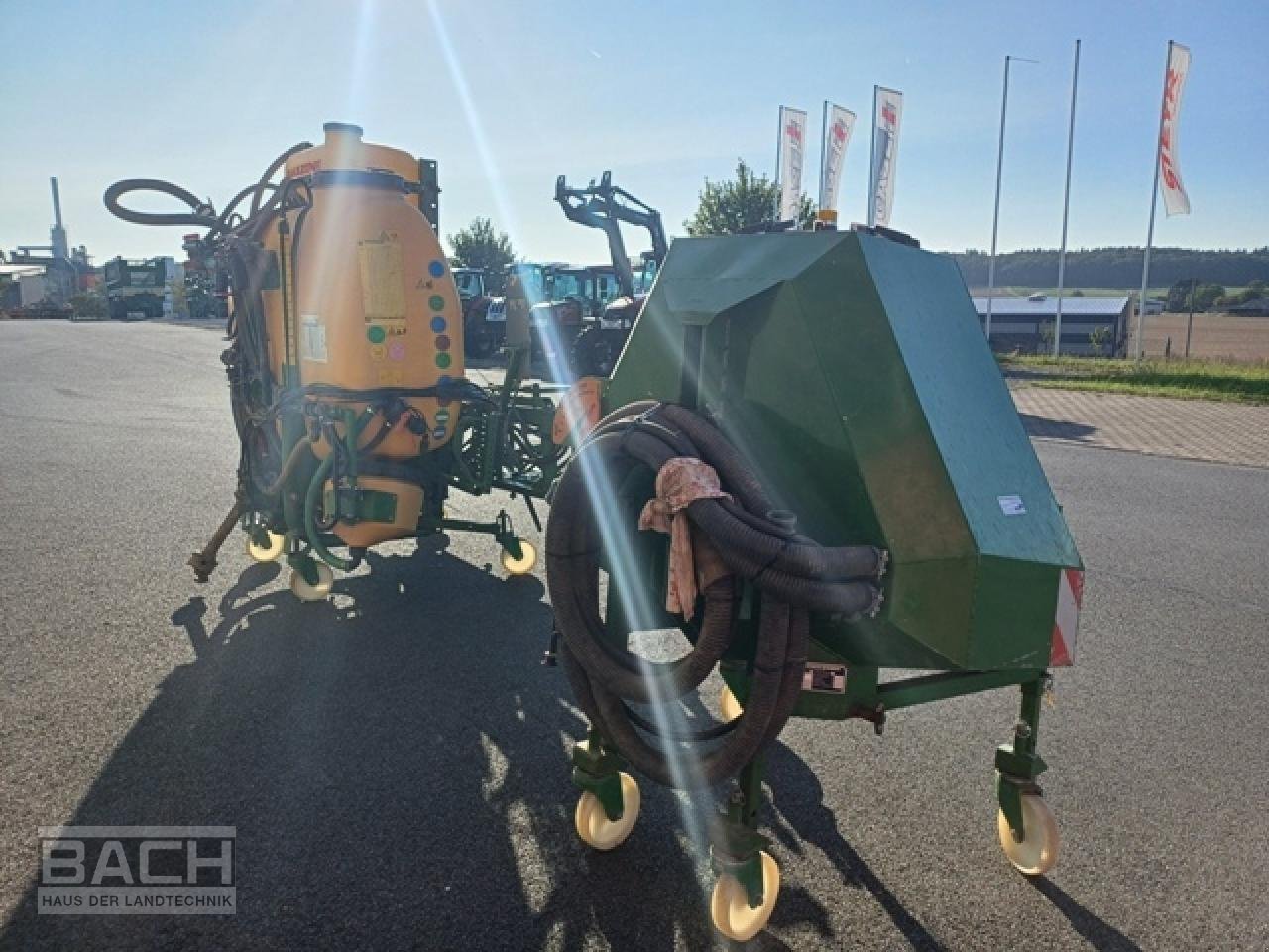 Anhängespritze Türe ait Amazone UF 1200 + FT 803, Gebrauchtmaschine içinde Boxberg-Seehof (resim 5)