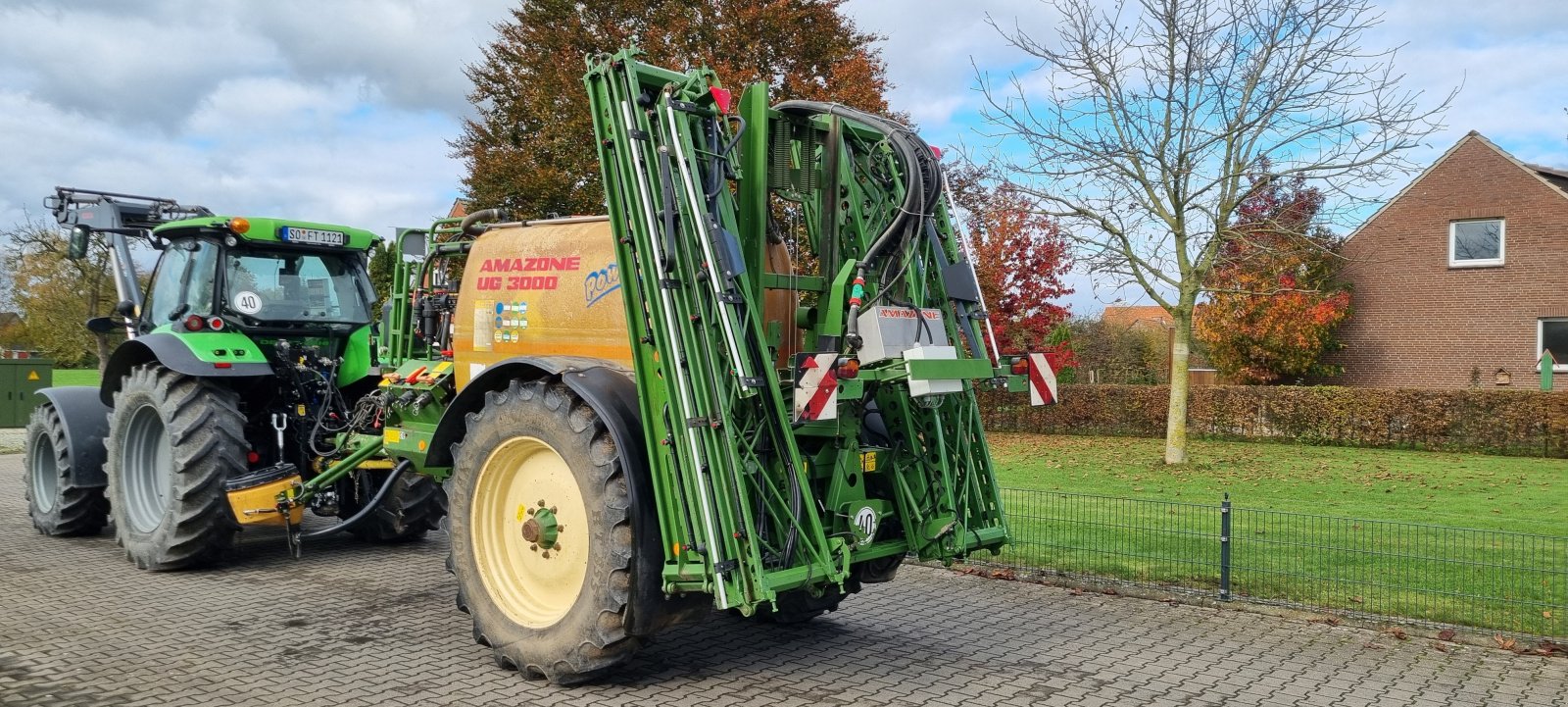 Anhängespritze del tipo Amazone UG 3000 Power, Gebrauchtmaschine In Welver (Immagine 9)