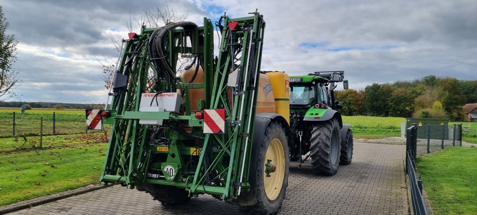 Anhängespritze tip Amazone UG 3000 Power, Gebrauchtmaschine in Welver (Poză 11)