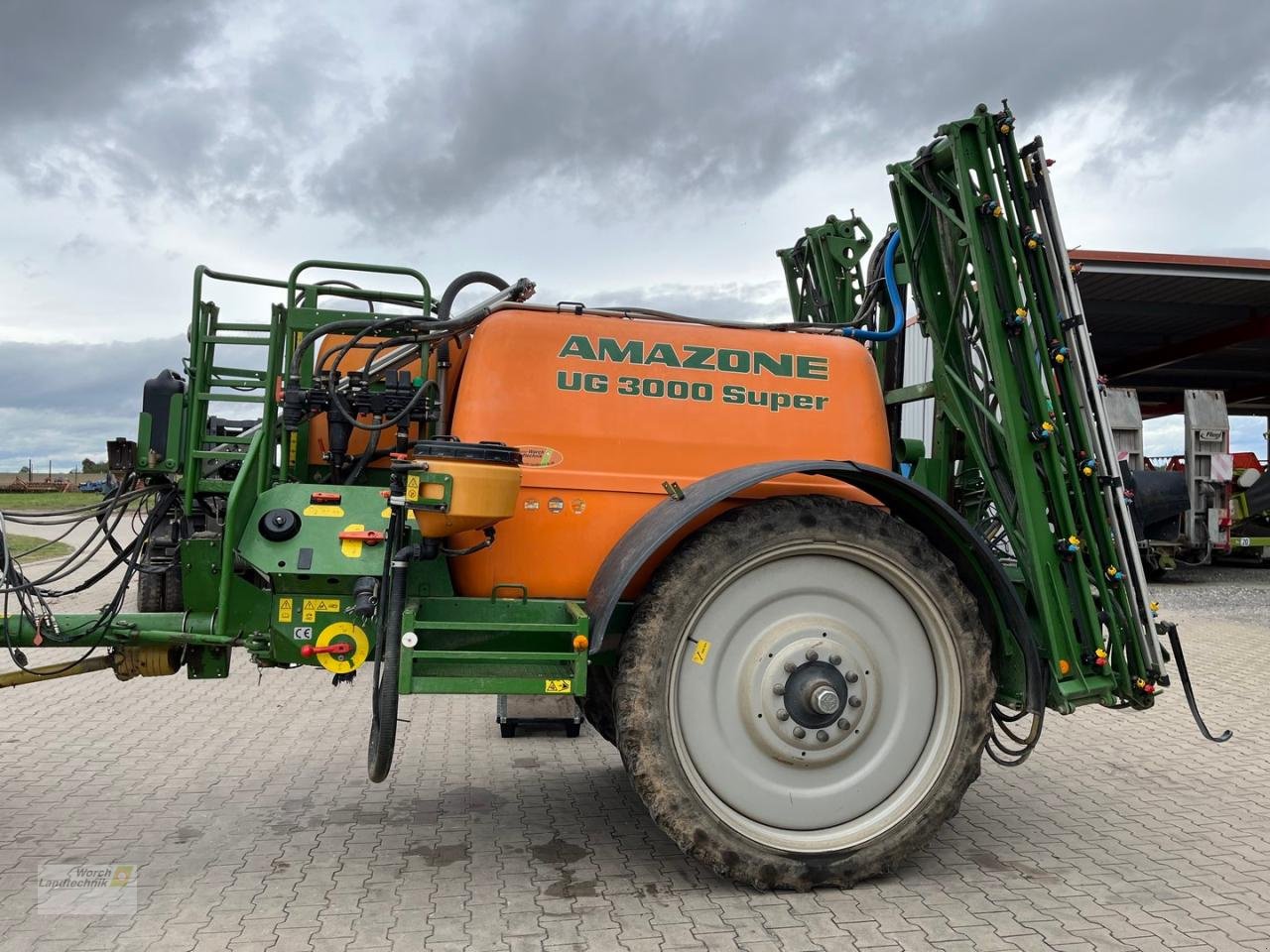 Anhängespritze des Typs Amazone UG 3000, Gebrauchtmaschine in Schora (Bild 7)