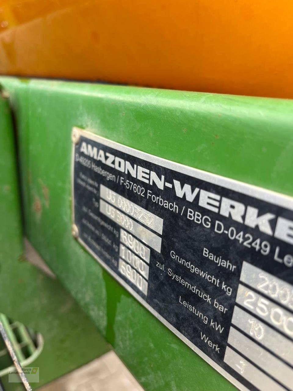 Anhängespritze des Typs Amazone UG 3000, Gebrauchtmaschine in Schora (Bild 10)