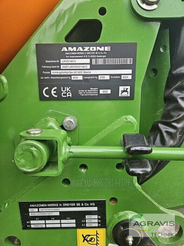 Anhängespritze typu Amazone UX 4200 SPECIAL, Gebrauchtmaschine v Nienburg (Obrázek 6)