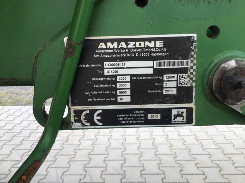 Anhängespritze tip Amazone UX 6200 Super, Gebrauchtmaschine in Angermünde/OT Kerkow (Poză 4)