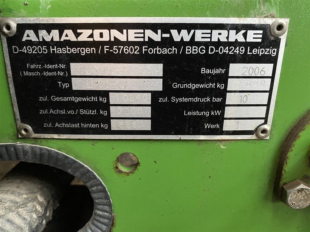 Anhängespritze del tipo Amazone UX5200 36M, Gebrauchtmaschine en Aulum (Imagen 4)