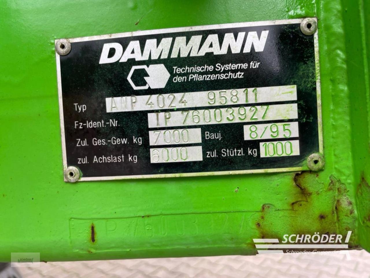 Anhängespritze del tipo Dammann ANP 4024, Gebrauchtmaschine In Wildeshausen (Immagine 22)