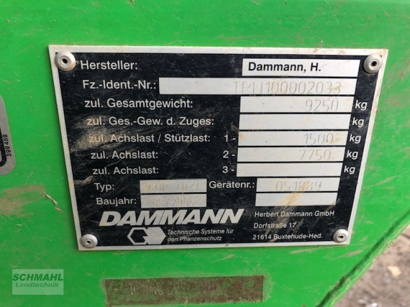 Anhängespritze typu Dammann ANP 4027, Gebrauchtmaschine v Upahl (Obrázek 8)