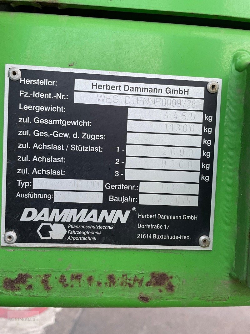 Anhängespritze typu Dammann ANP 5030, Gebrauchtmaschine v Prenzlau (Obrázek 27)