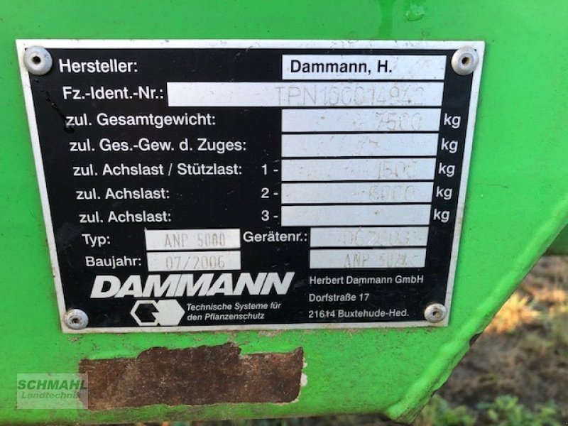 Anhängespritze του τύπου Dammann ANP5024, Gebrauchtmaschine σε Upahl (Φωτογραφία 5)