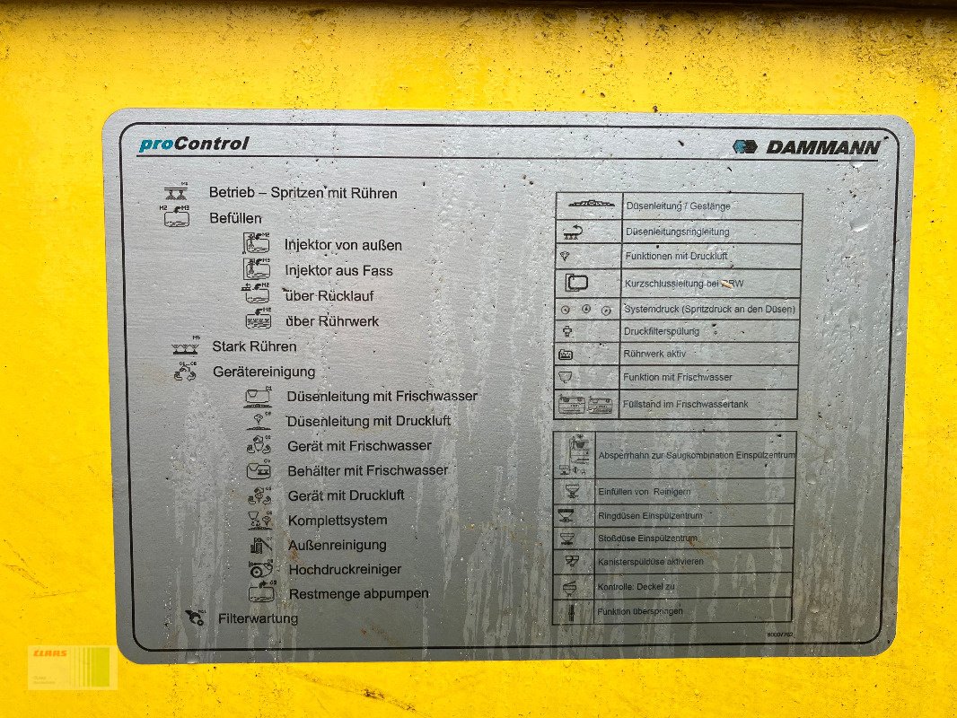 Anhängespritze Türe ait Dammann Profi Class S ANP 6036/3, Gebrauchtmaschine içinde Schenefeld (resim 8)