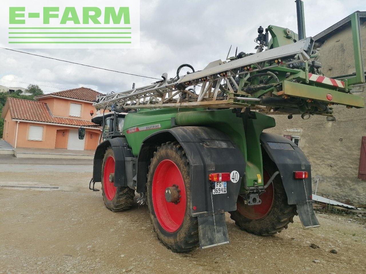 Anhängespritze του τύπου Fendt rogator 645, Gebrauchtmaschine σε CHAUVONCOURT (Φωτογραφία 4)