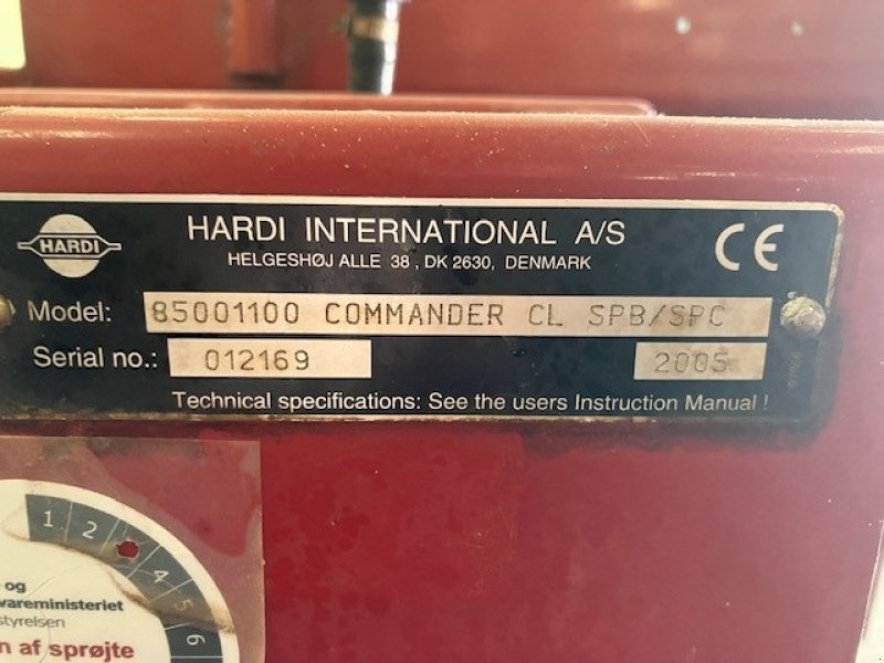 Anhängespritze tip Hardi 2800 L COMMANDER 20 meter bom. HC 2500 Terminal, Gebrauchtmaschine in Glamsbjerg (Poză 7)